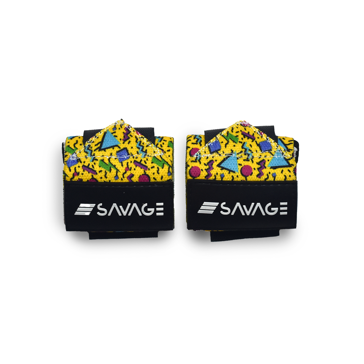 90s Wrist Wraps 2pk - Yellow & Purple